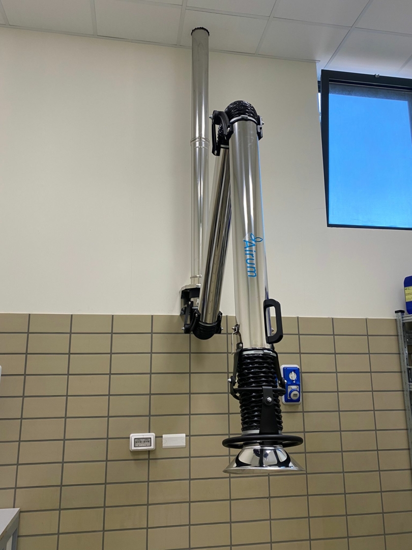 BRACCIO DI ASPIRAZIONE INOX