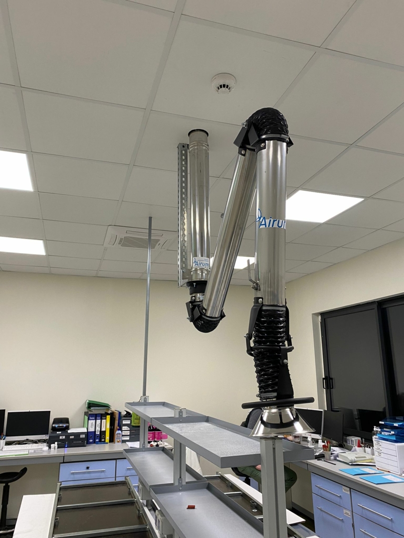 BRACCIO DI ASPIRAZIONE PER LABORATORIO