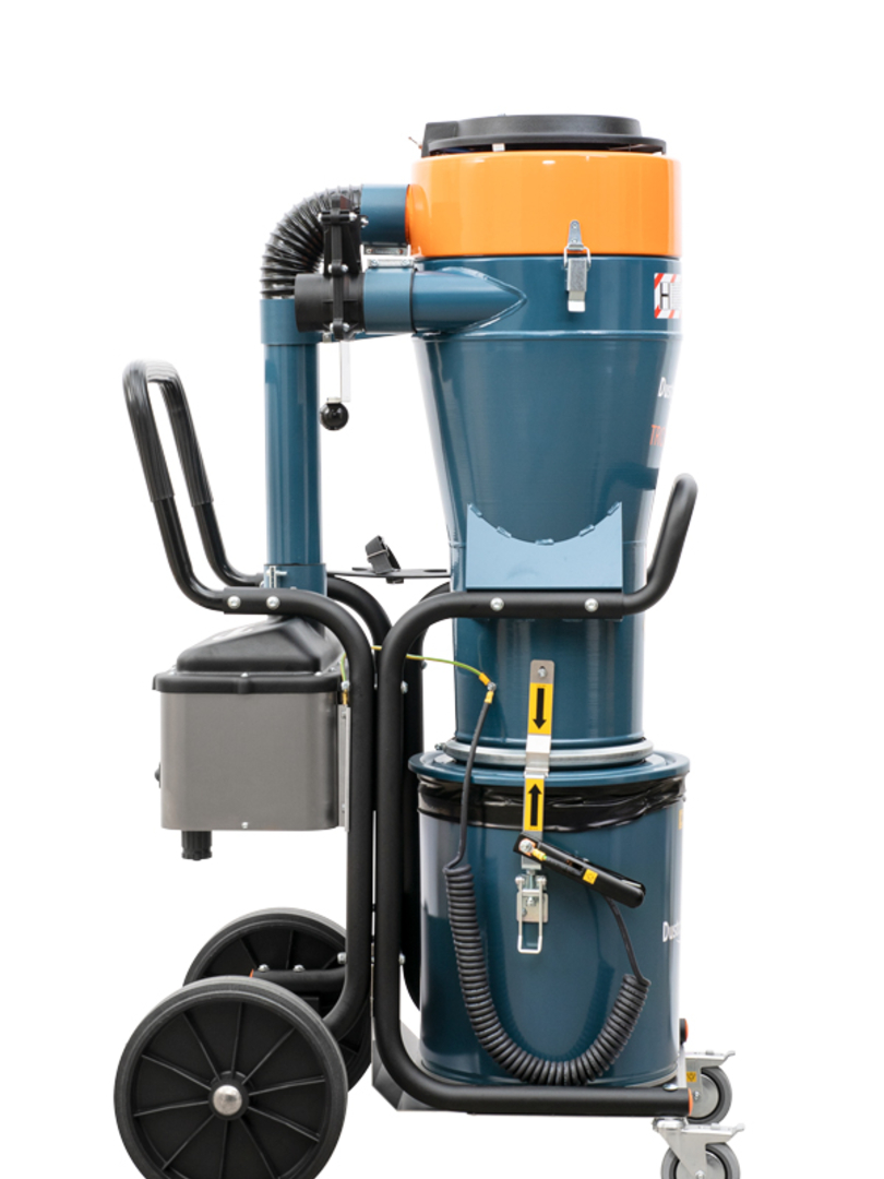 aspiratore industriale ad aria compressa