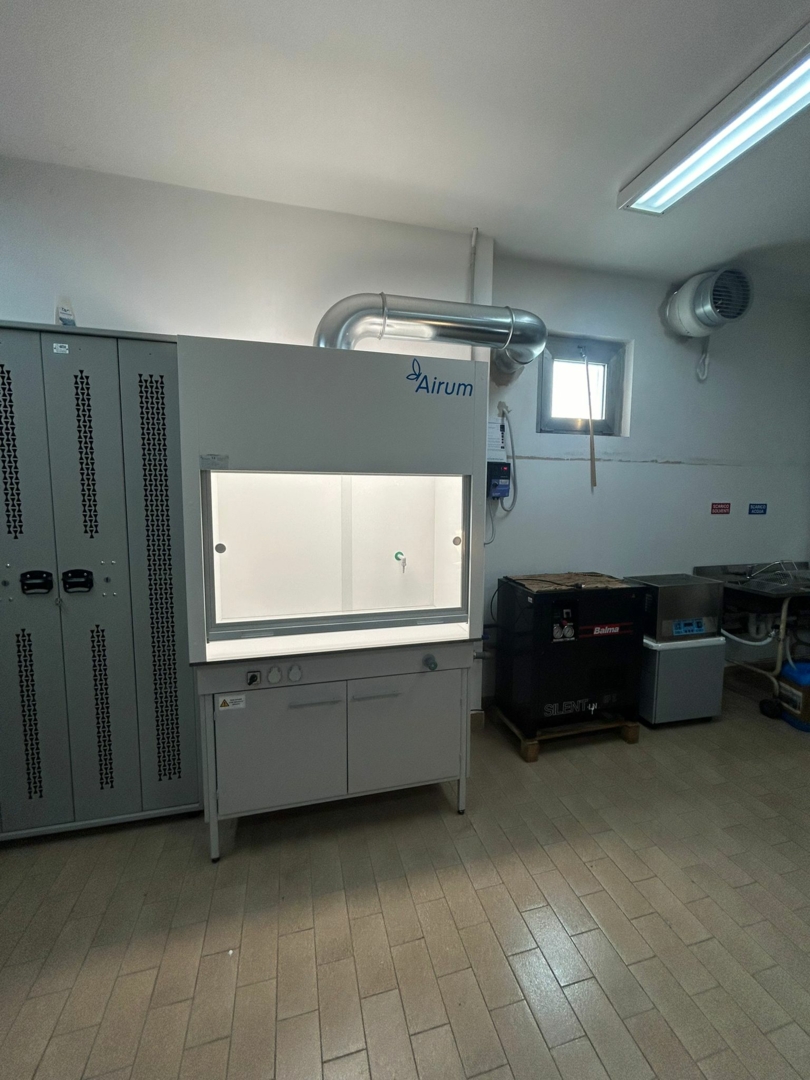 cappa da banco supporting frame