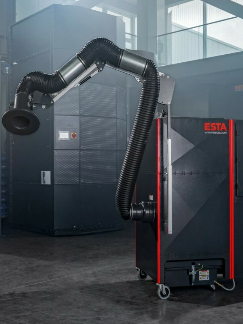 Filtro carrellato completo di inverter di regolazione portata