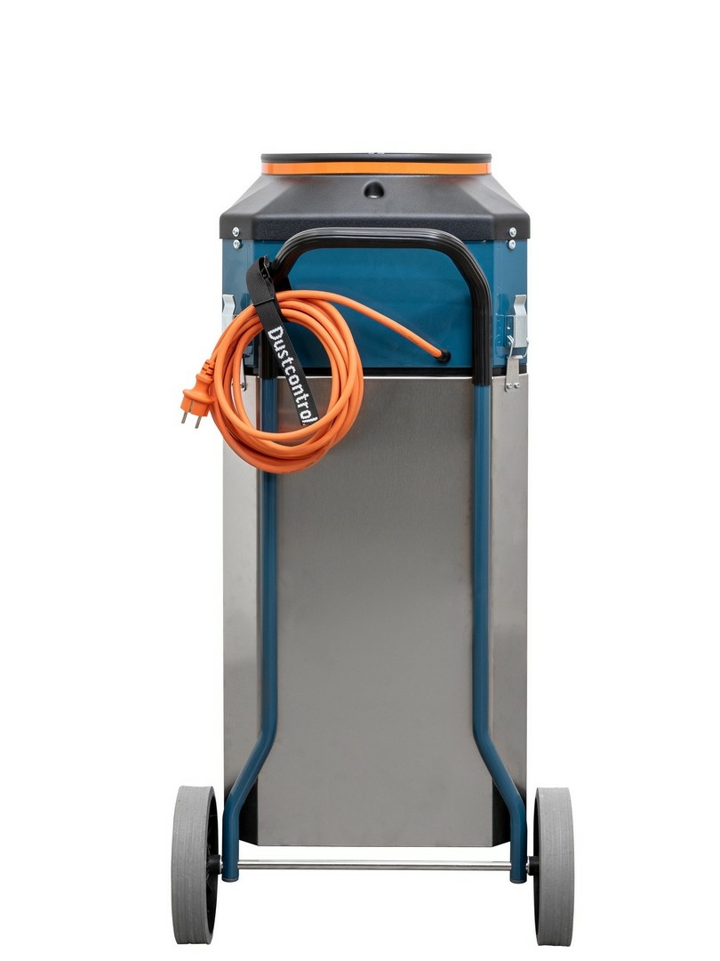 Purificatore su ruote con carrello per agile trasporto