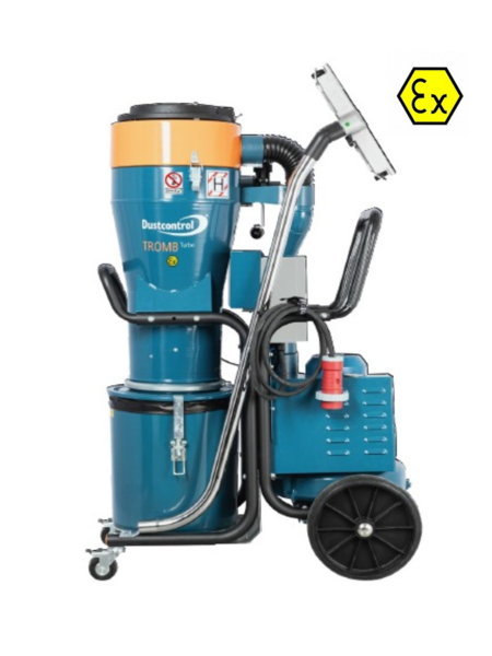 Aspiratore con turbopompa certificato ATEX